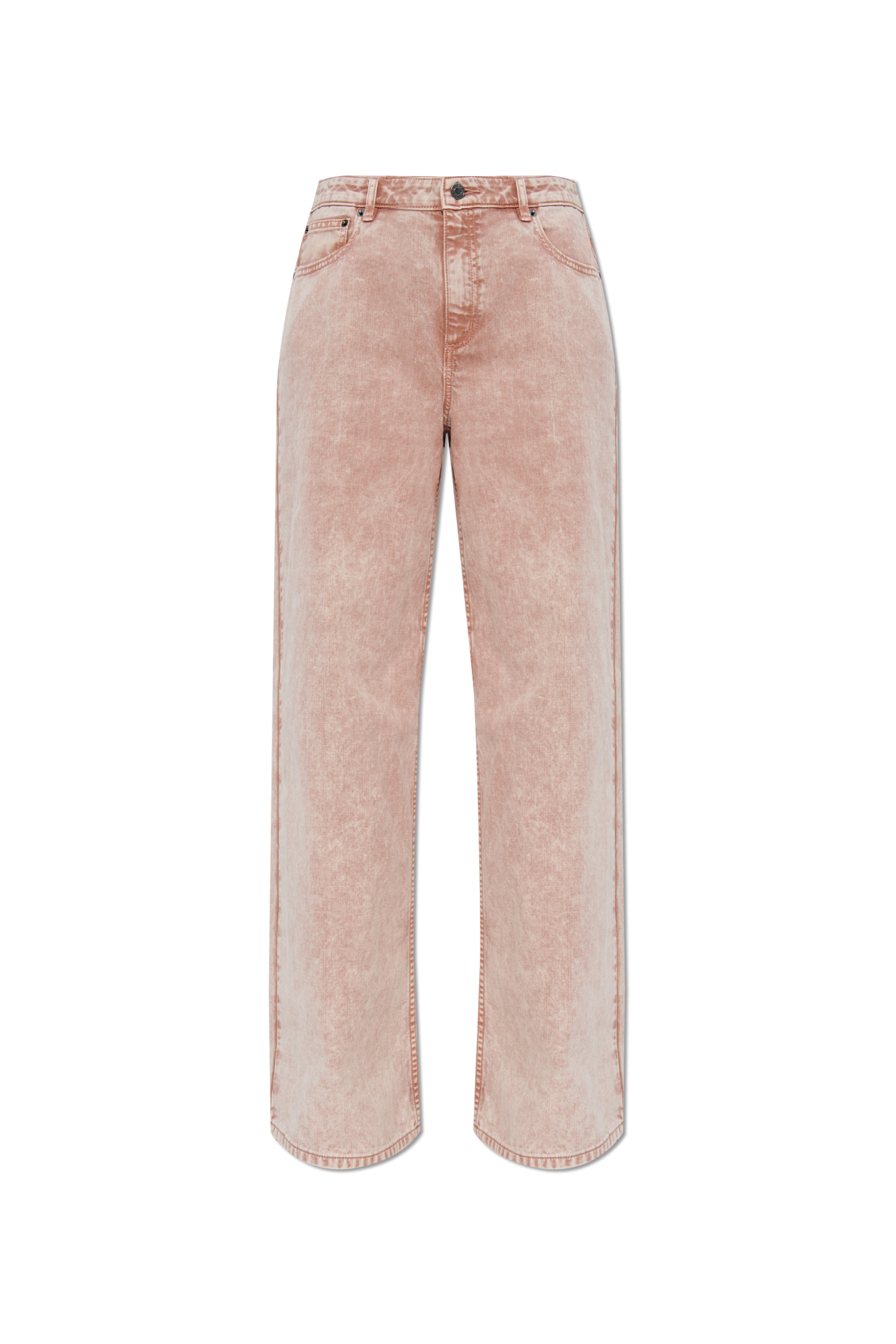 デニム・ジーパン Michael Kors Woman Jeans Pink MS590654LN 696 Michael Michael Kors Wide-leg jeans | Women's Clothing | Vitkac